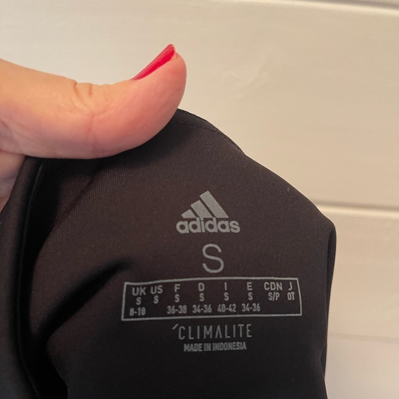 Adidas black biker spandex shorts size small. - Picture 4 of 6